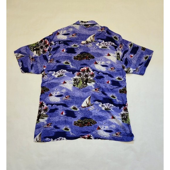 Vintage Thumbs Up Hawaiian Shirt. Preowned. Size XL. - Picture 4 of 8